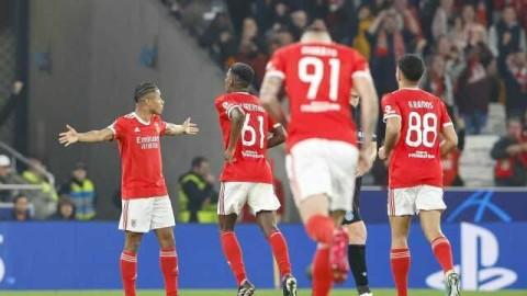 阿森纳vs本菲卡腾讯直播回放：枪手2-2客场战平葡超劲旅