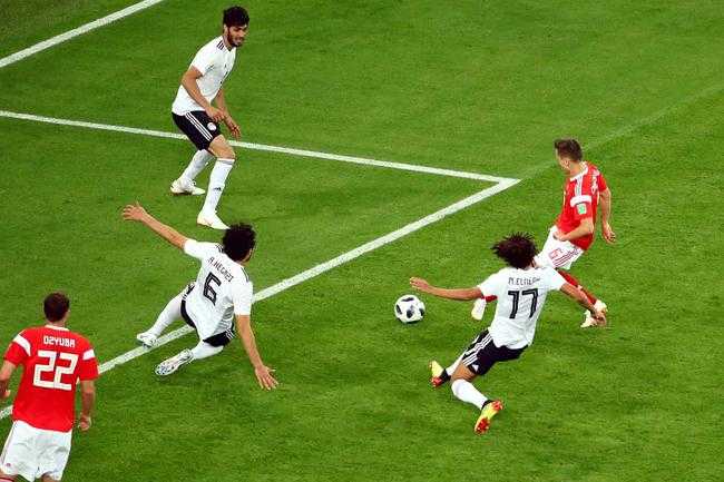 世界杯-俄罗斯3-1埃及取两连胜，萨拉赫点射难救主