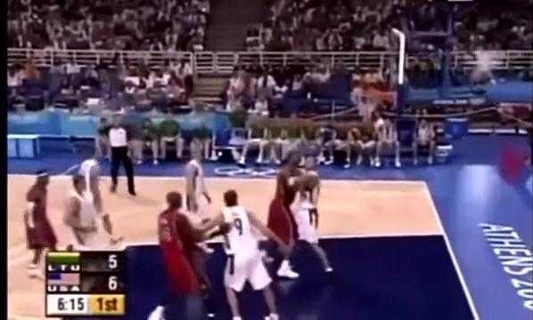 2008奥运会中国vs立陶宛，男篮八强战为何饮恨五棵松？